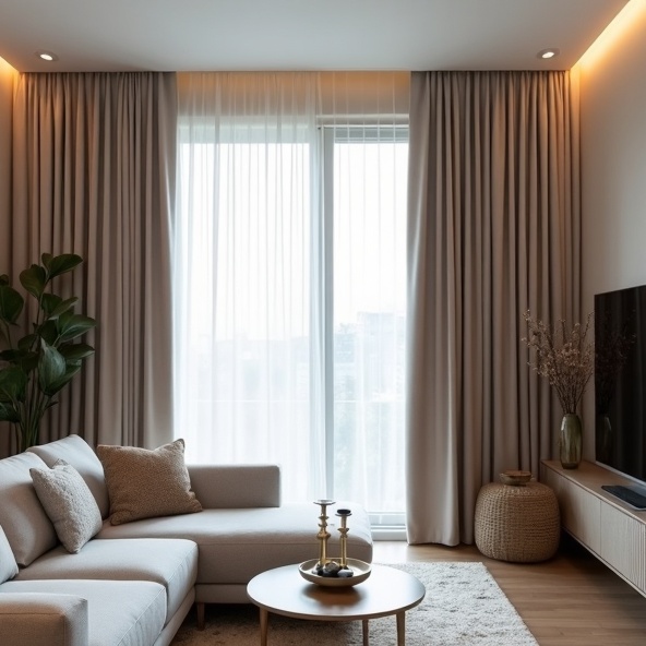 Benowa Residential Curtain Cleaning Results